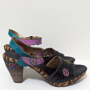 Artistic Sharyn  Multicolor Women's Heeled Sandals